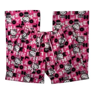 Hello Kitty Logo Pajama Pants